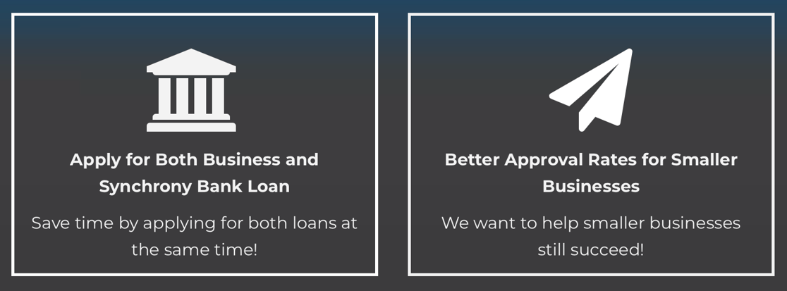 Apply for Both Business and Synchrony Bank Loan & Better Approval Rates for Smaller Businesses